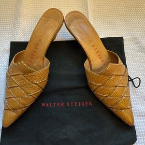 Walter Steiger Weave Mules Size 6B
